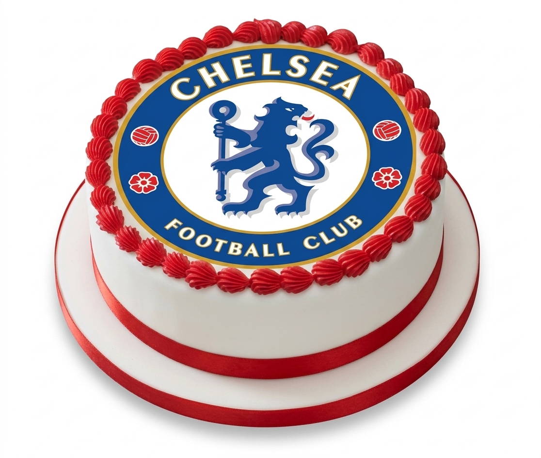 Chelsea Football Club Birthday Cake