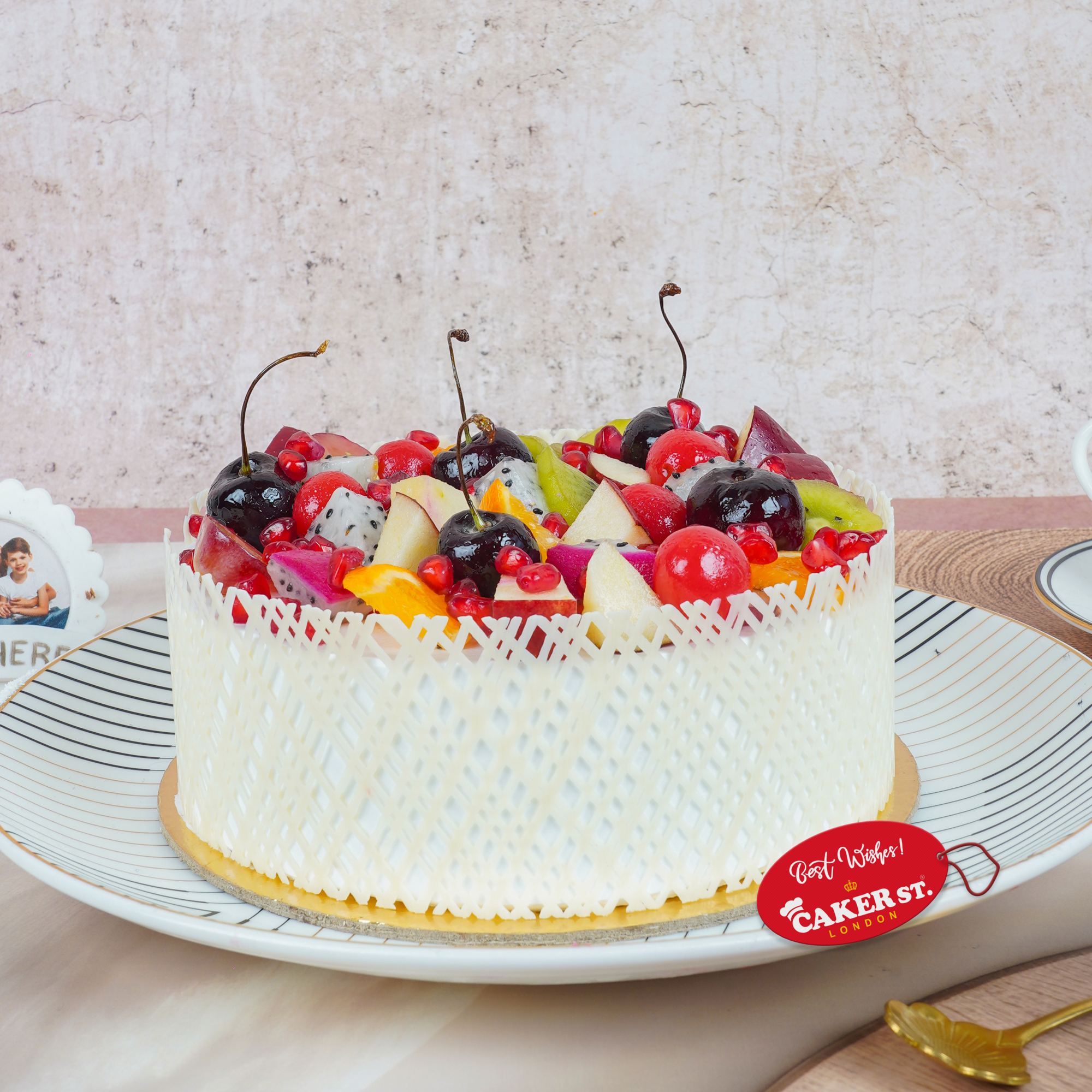 Cherry Citrus Fruit Cake