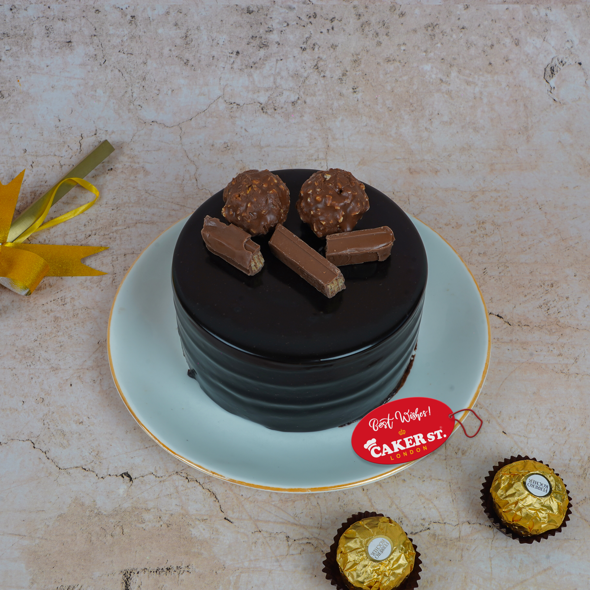 Choco Whimsy Bento Cake (4 inch)