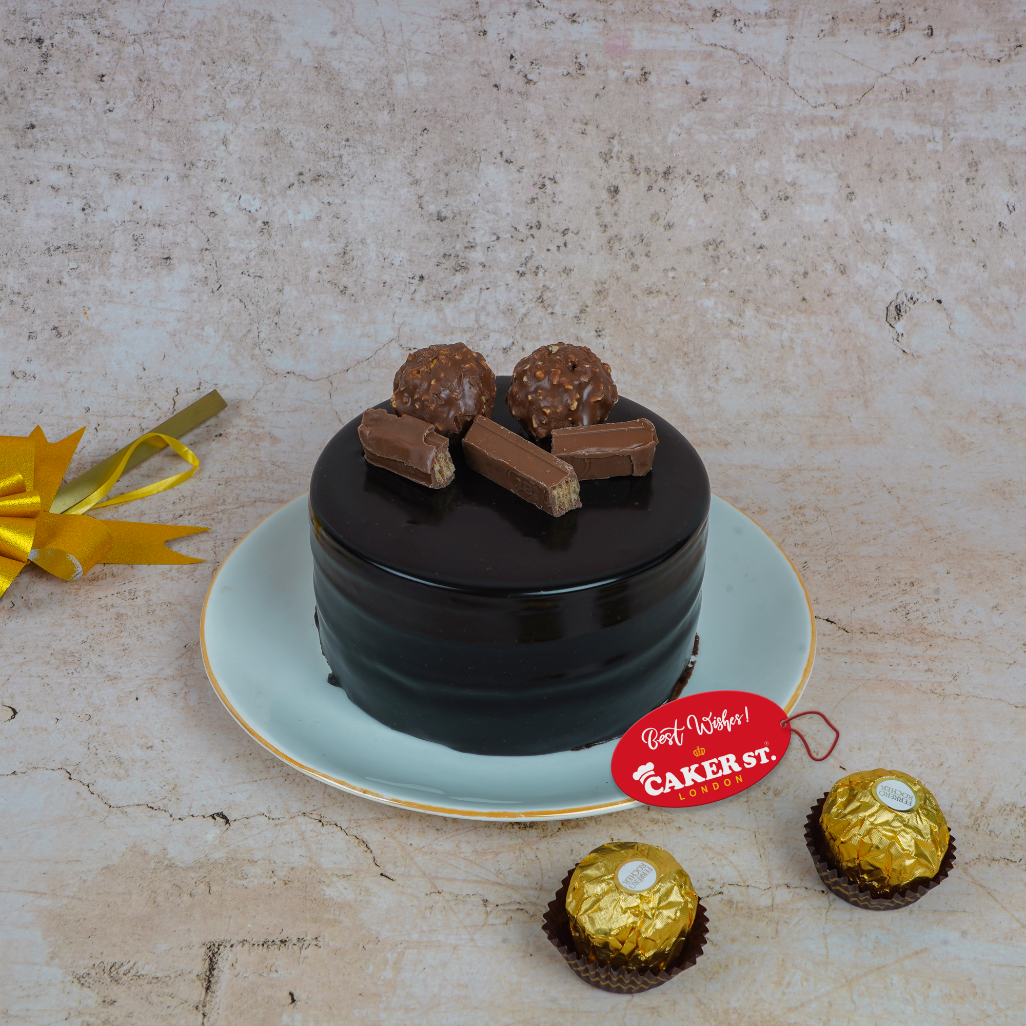 Choco Whimsy Bento Cake (4 inch)