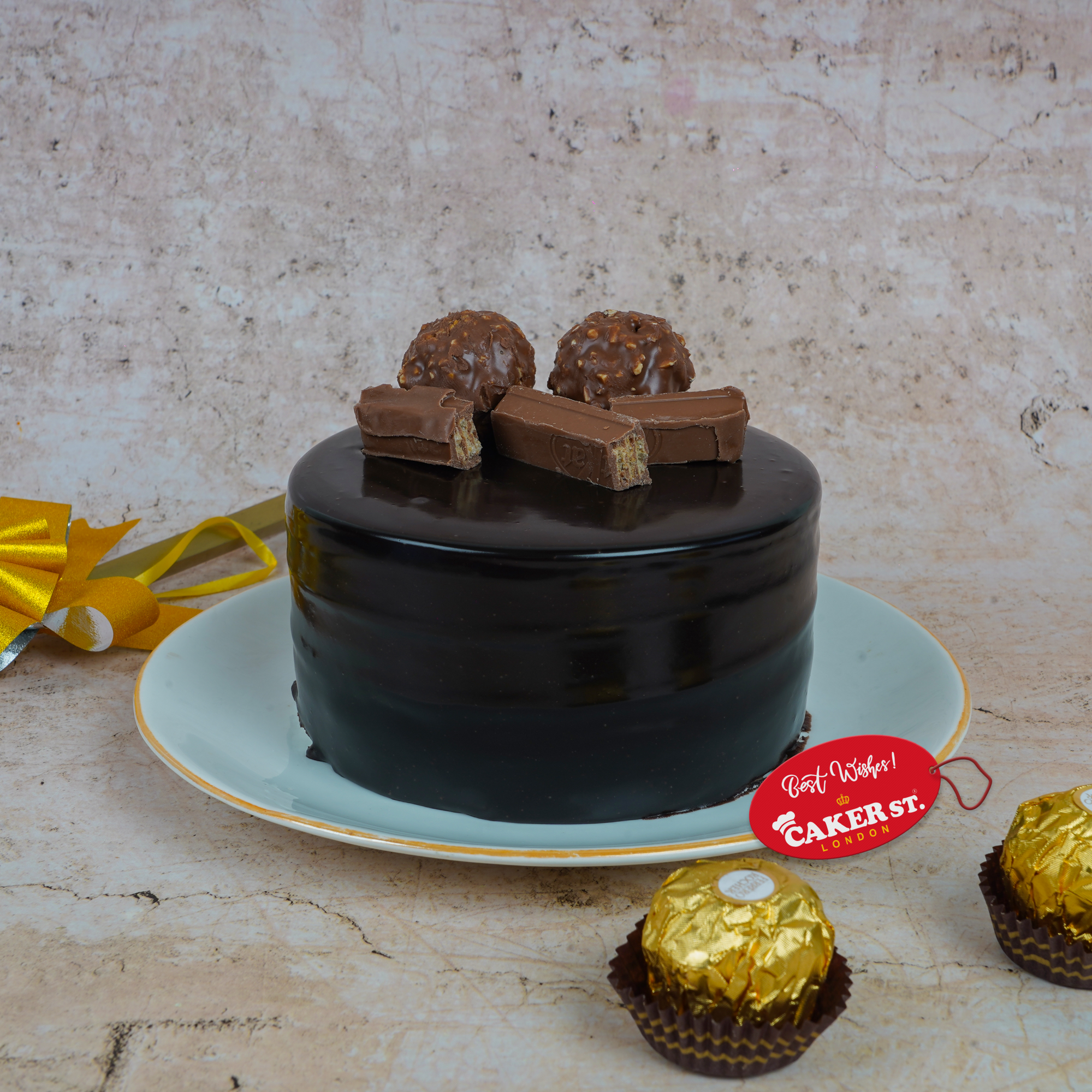 Choco Whimsy Bento Cake (4 inch)