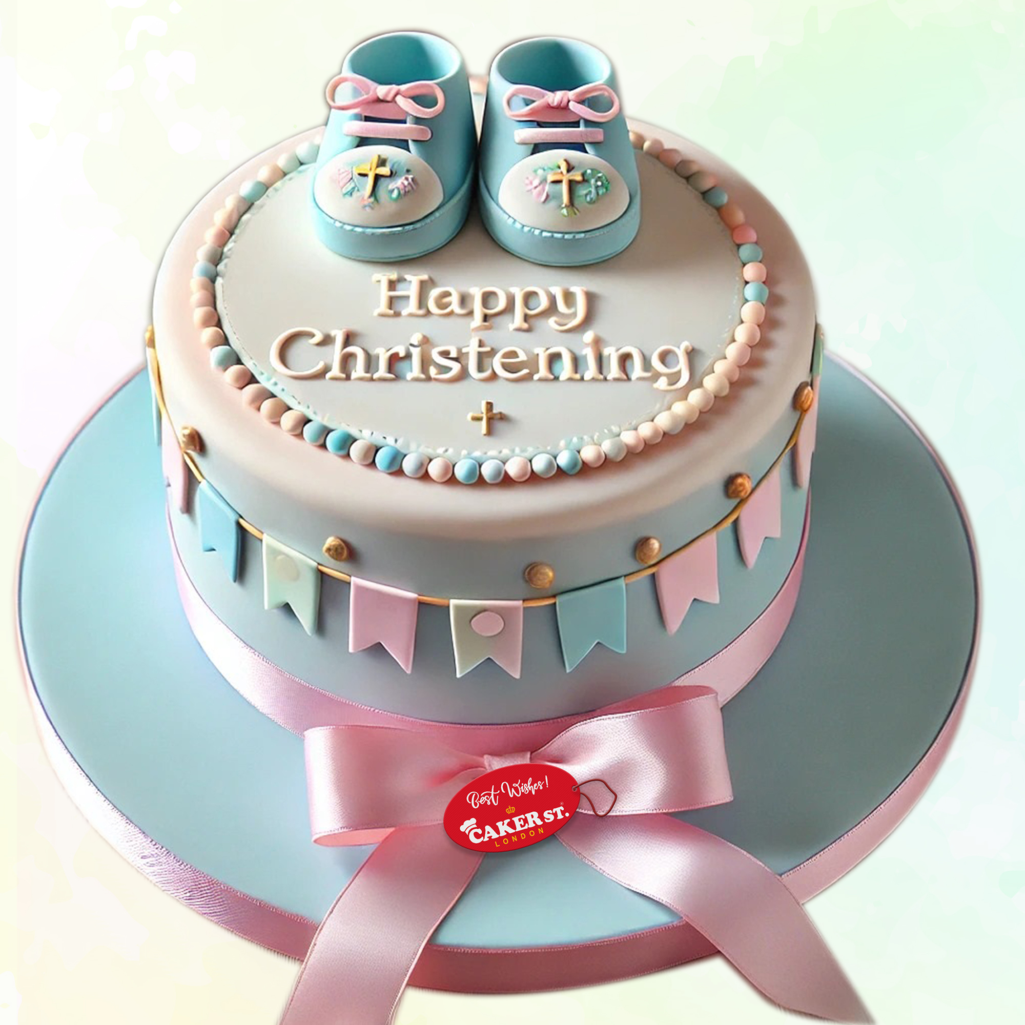 Christening Cake For Girls