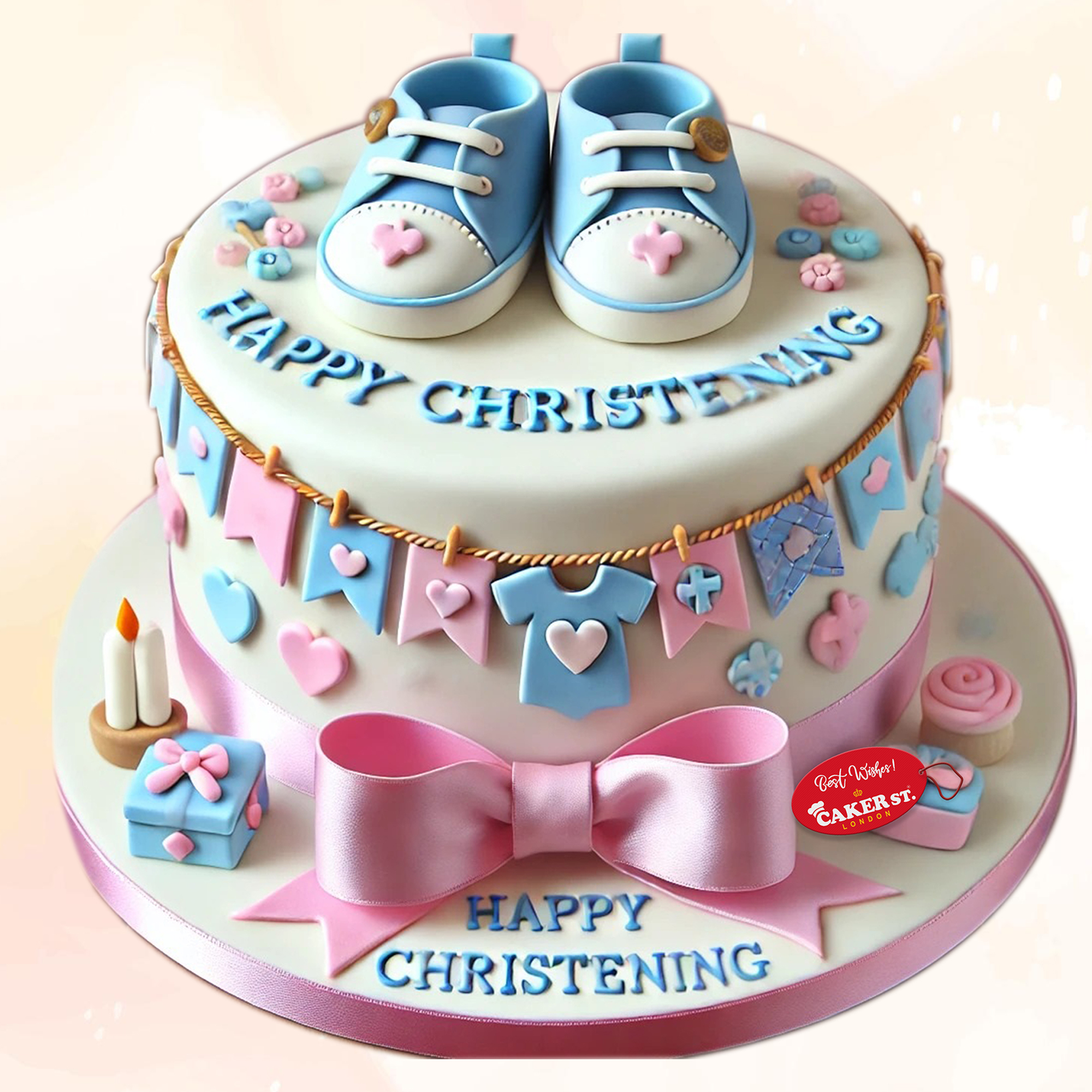 Christening Cake For Girls