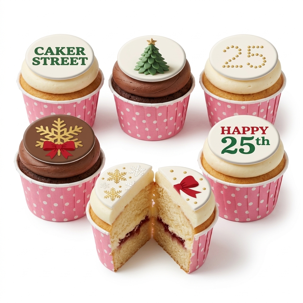 Festive Christmas Cupcakes