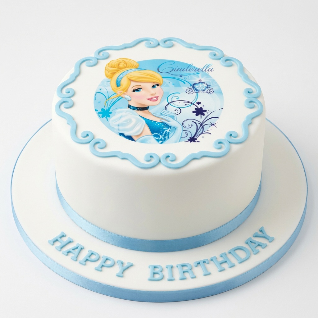 Cinderella Birthday Cake