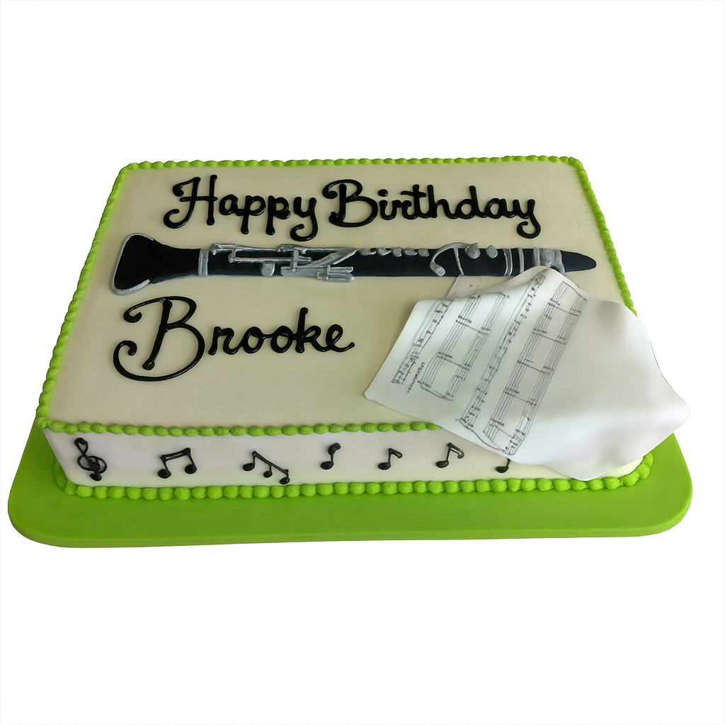 Clarinet cake