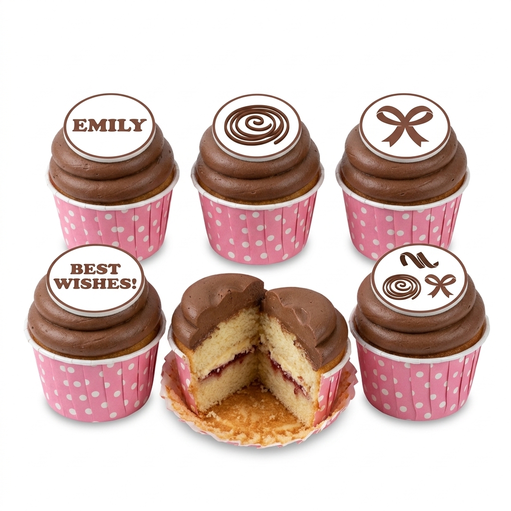 Personalised Decorative Birthday Cupcakes