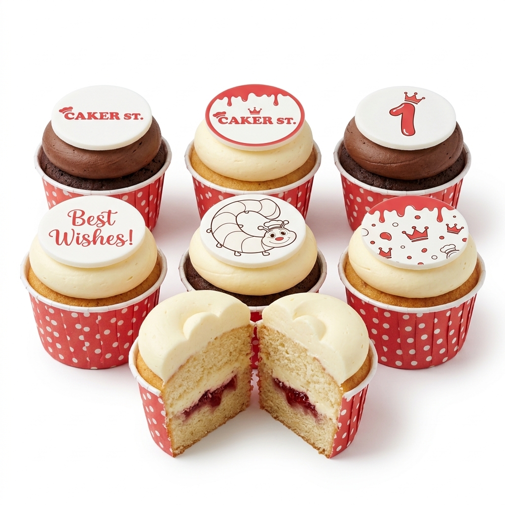 1st Birthday Celebration Cupcakes