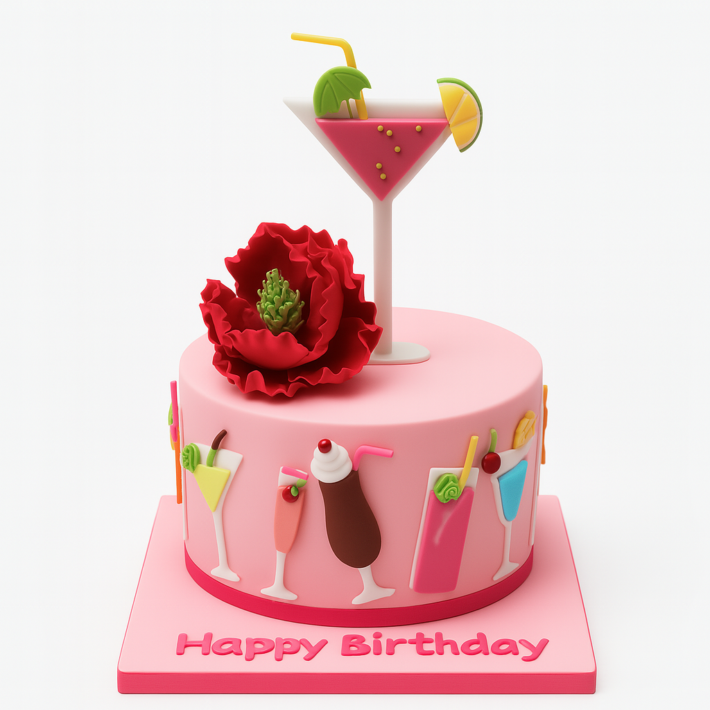 Cocktail Cake for Female