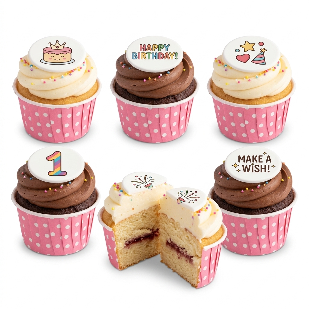 Celebration Birthday Cupcakes