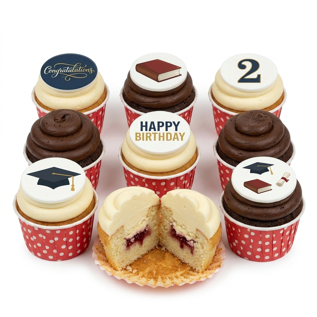 Graduation Celebration Cupcakes