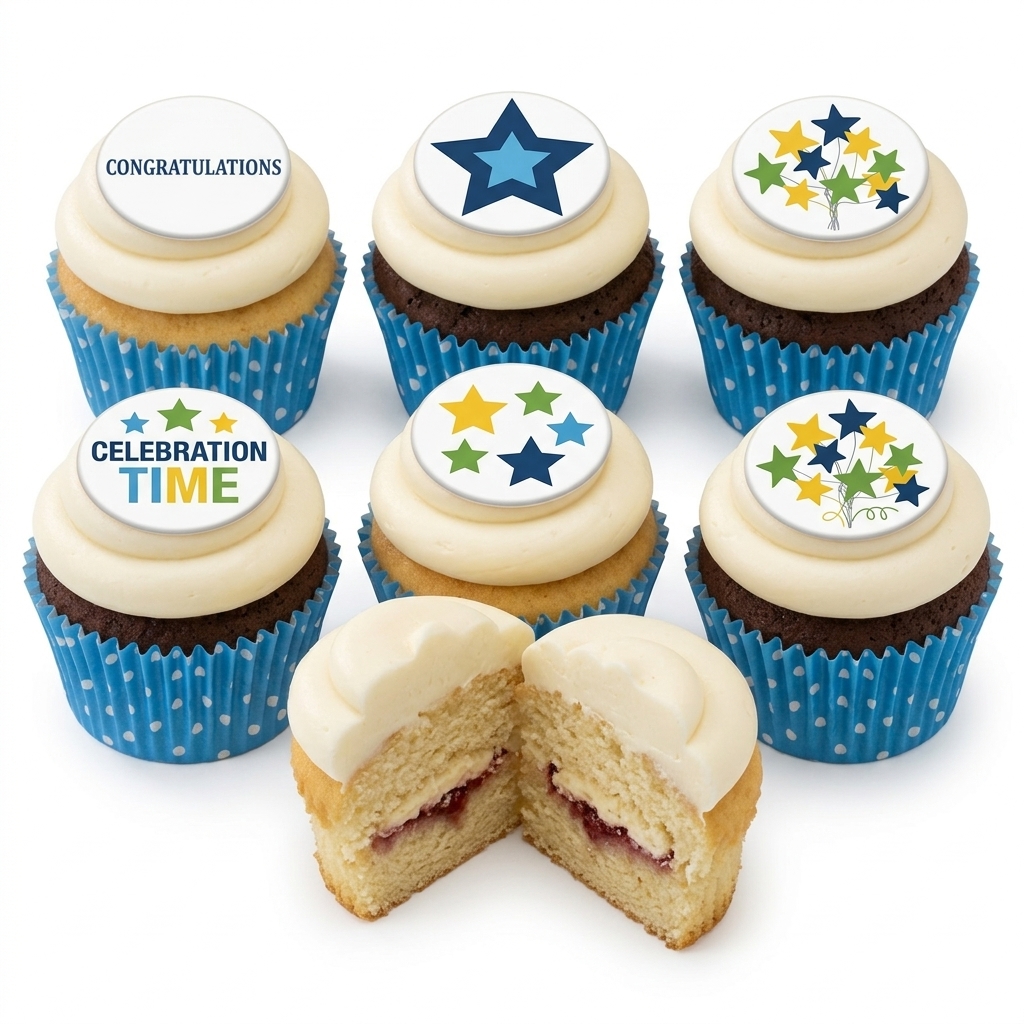 Star Celebration Cupcakes