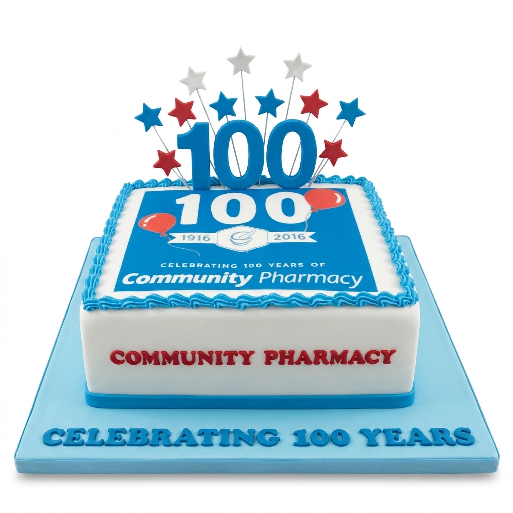 100th Anniversary Celebration Cake