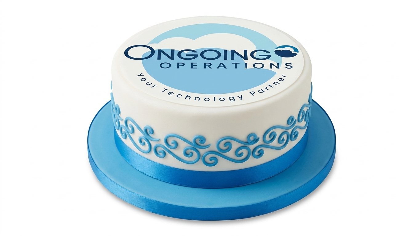 Branded Corporate Logo Cake