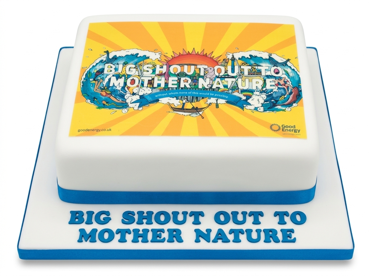 Mother Nature Celebration Cake
