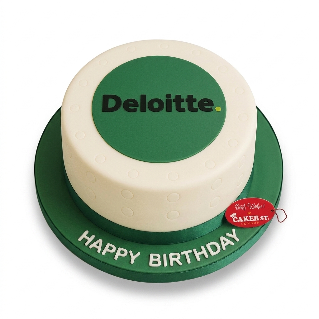 Corporate Logo Birthday Cake