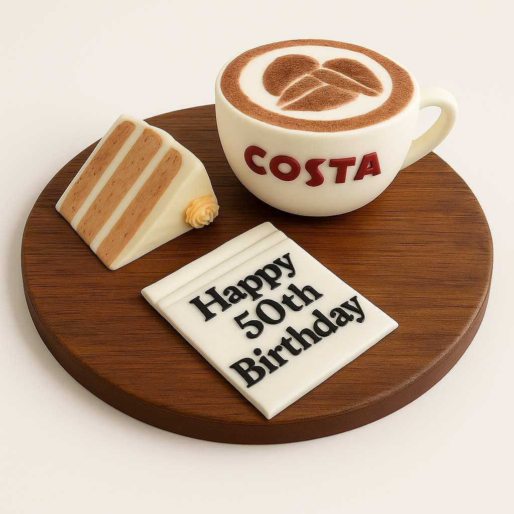Costa birthday cakes