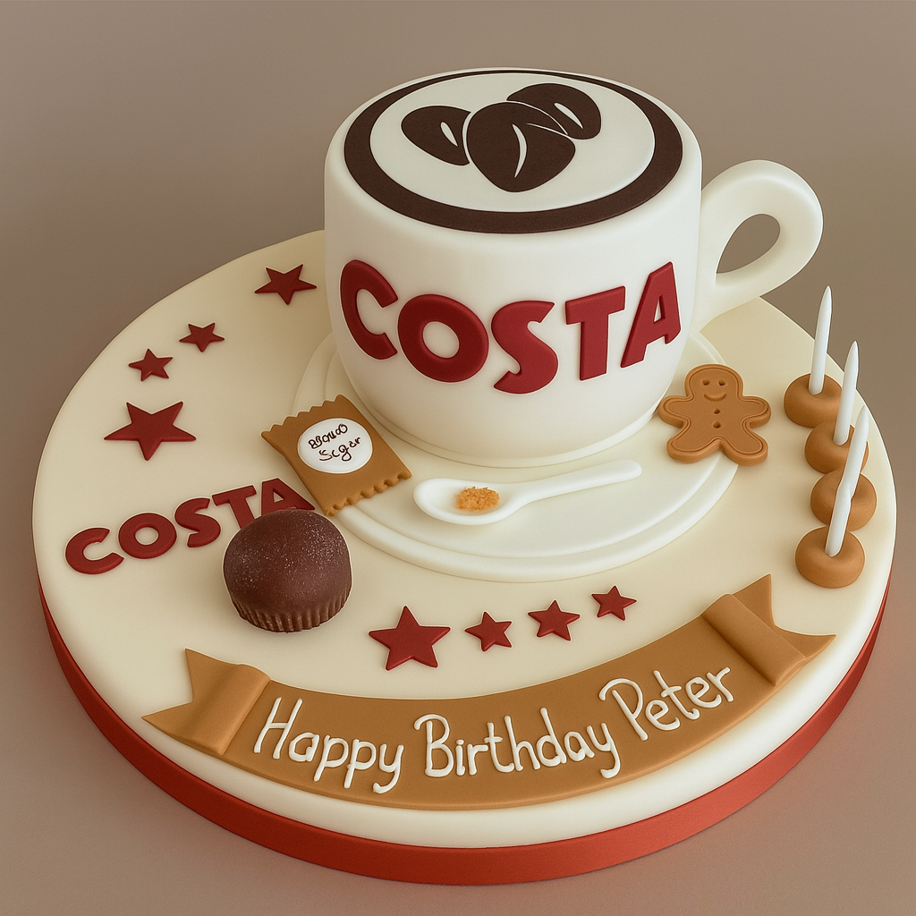 Costa birthday cakes