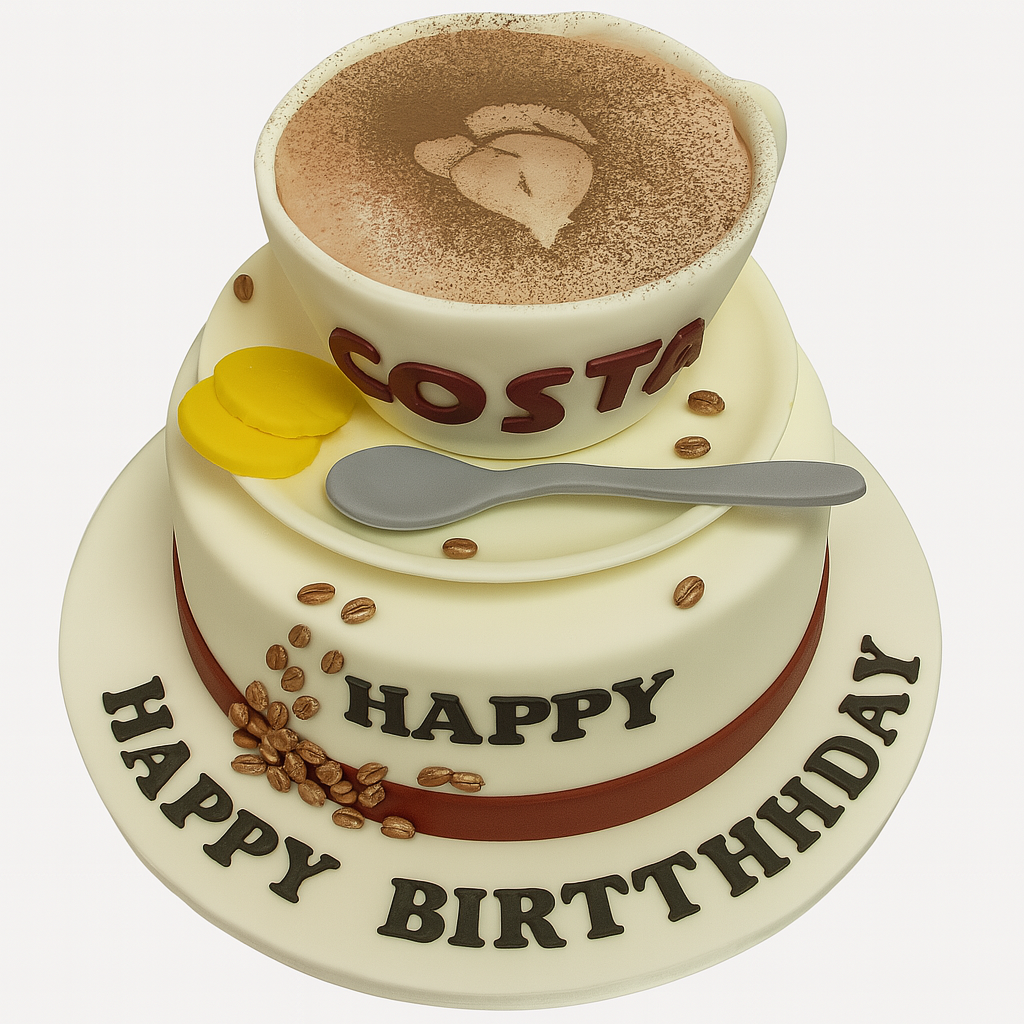 Costa birthday cakes