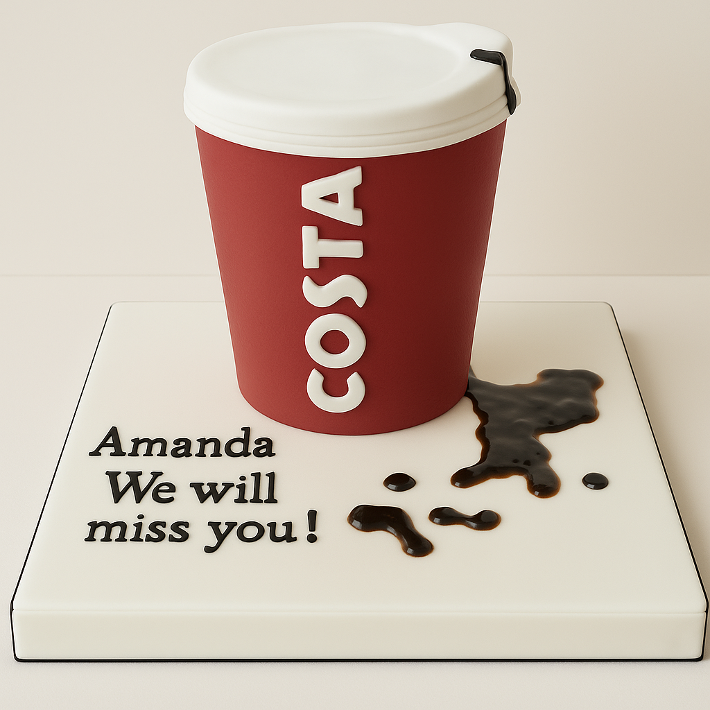 Costa birthday cakes