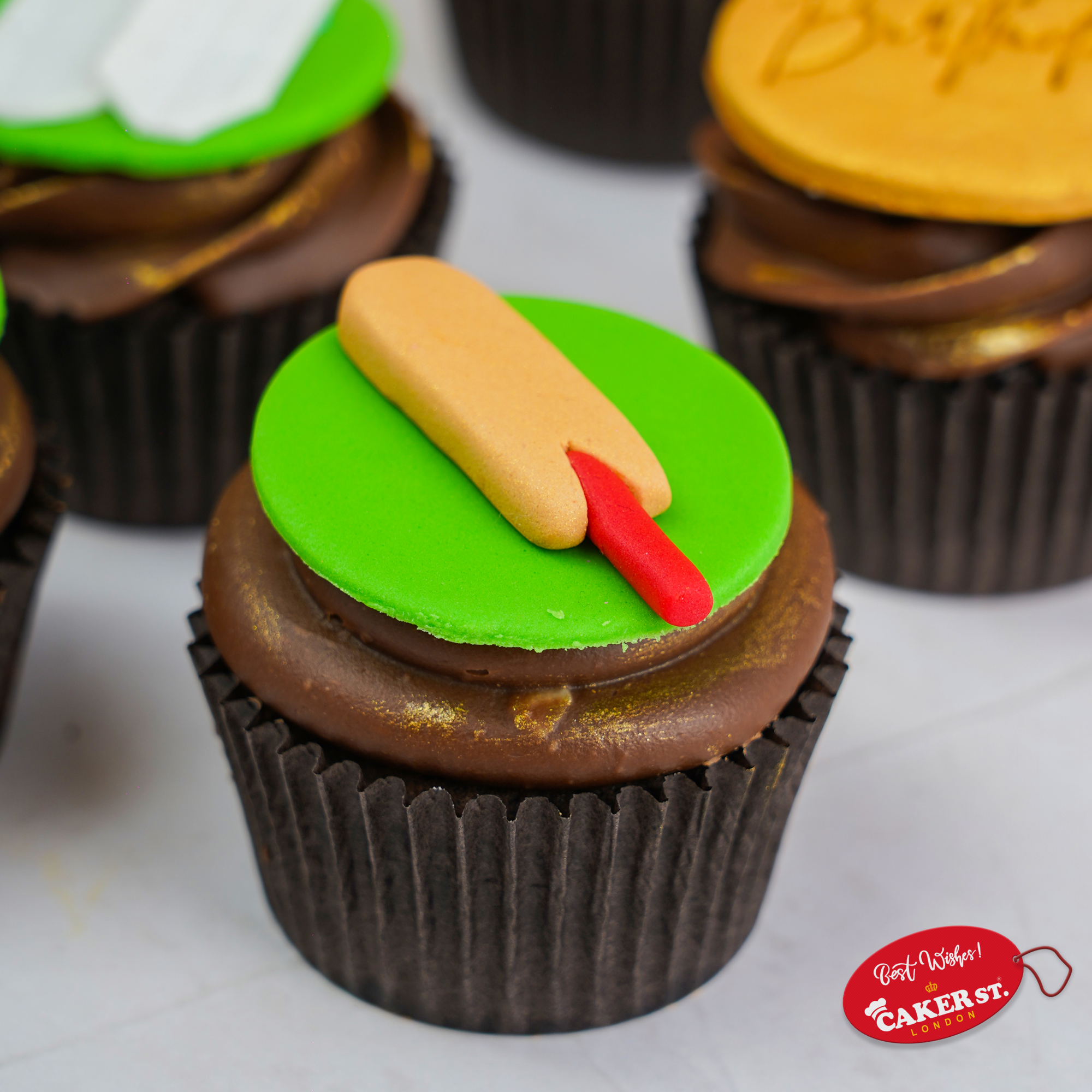 Craze Treats Cricket  Cupcakes