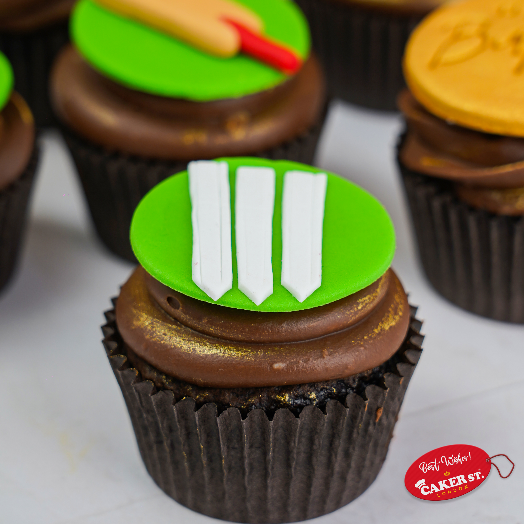 Craze Treats Cricket  Cupcakes