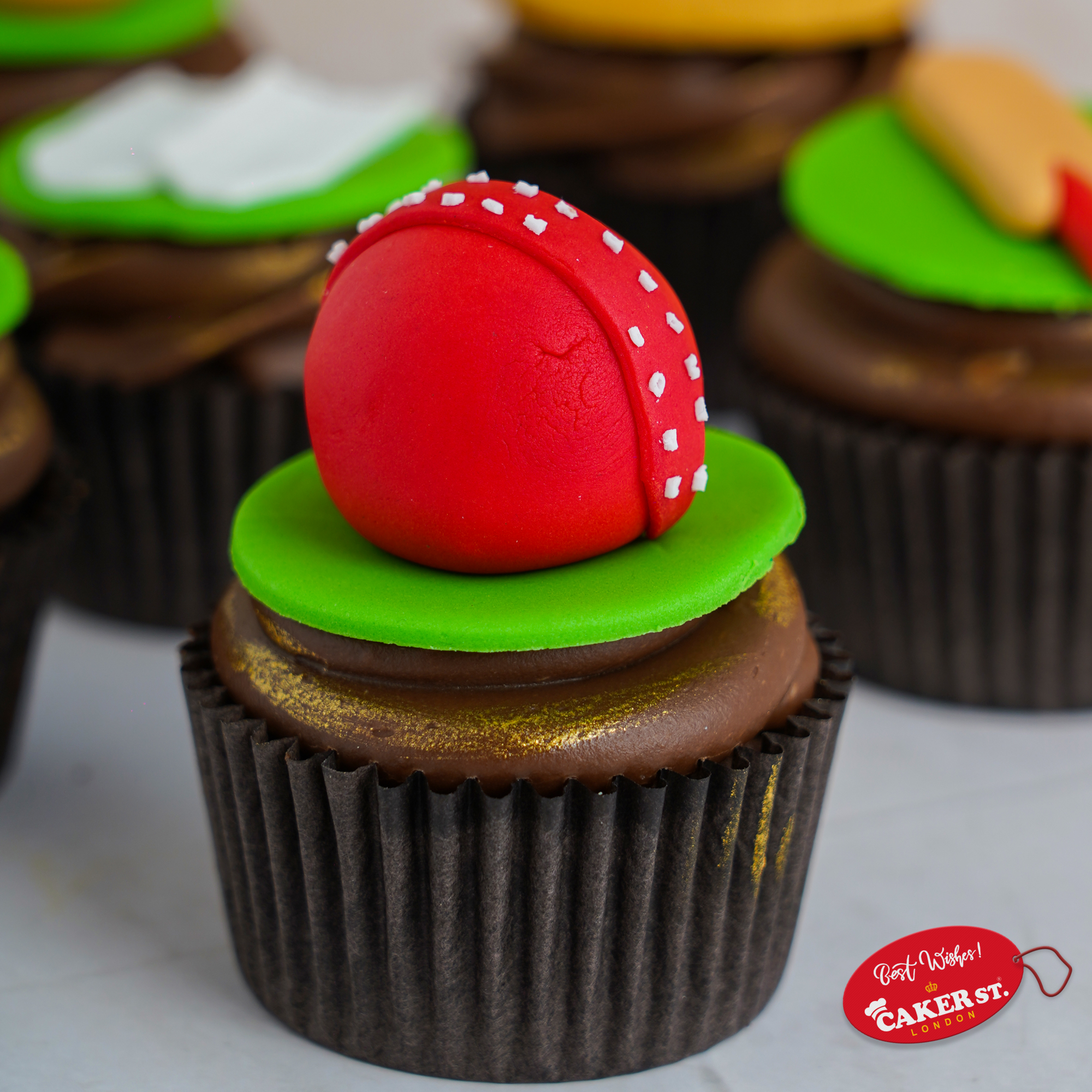 Craze Treats Cricket  Cupcakes