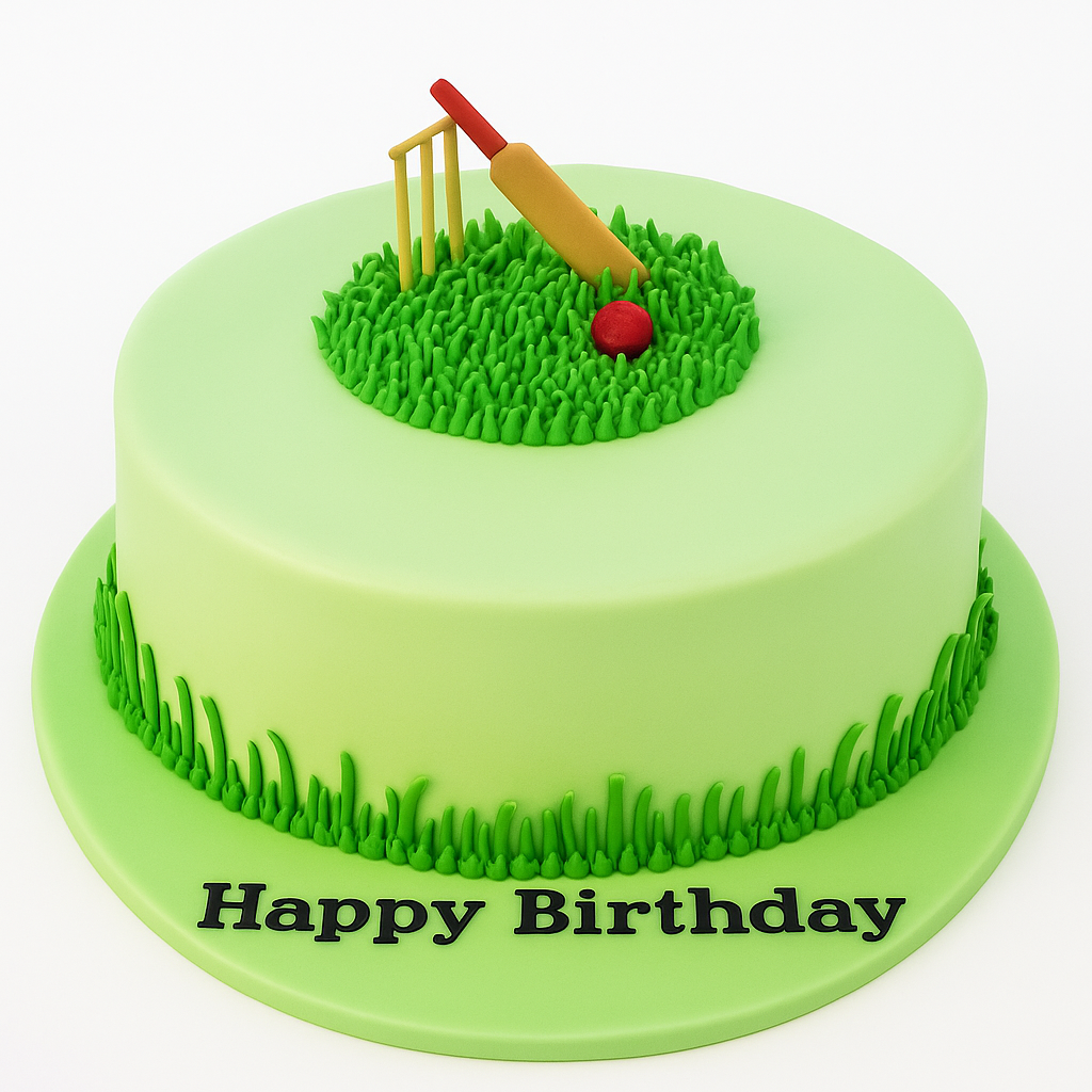 Cricket Cake