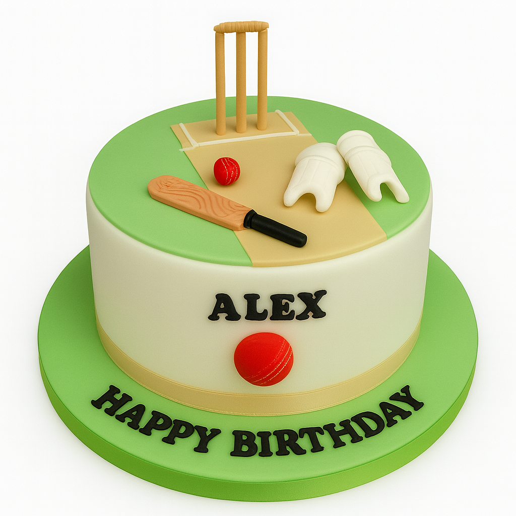 Cricket Cake