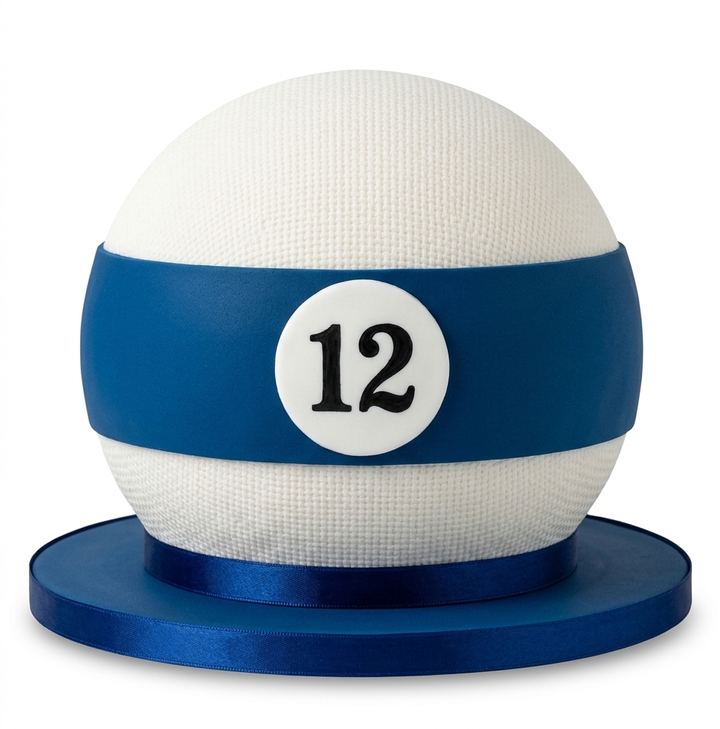 Pool Ball Birthday Cake