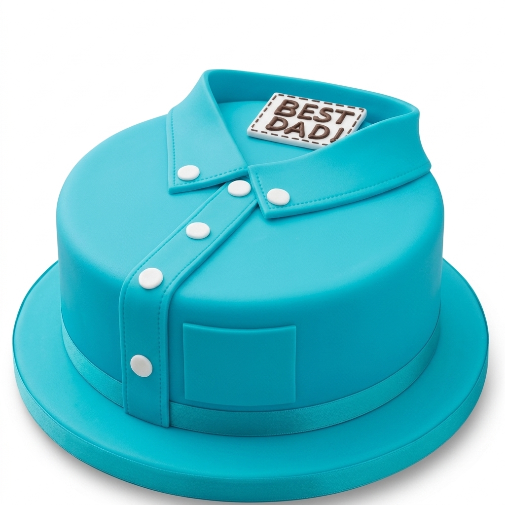 Best Dad Shirt Design Birthday Cake