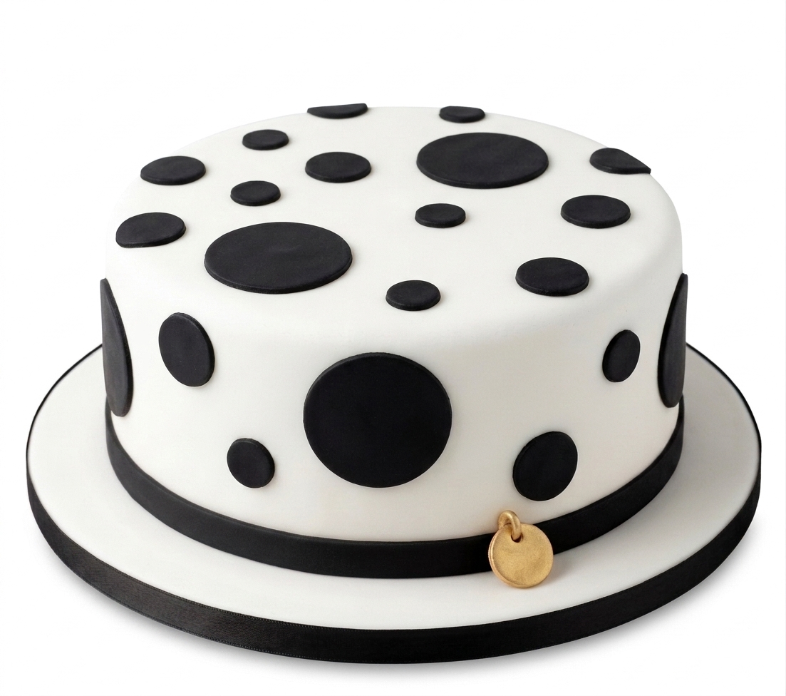Classic Polka Dot Birthday Cake