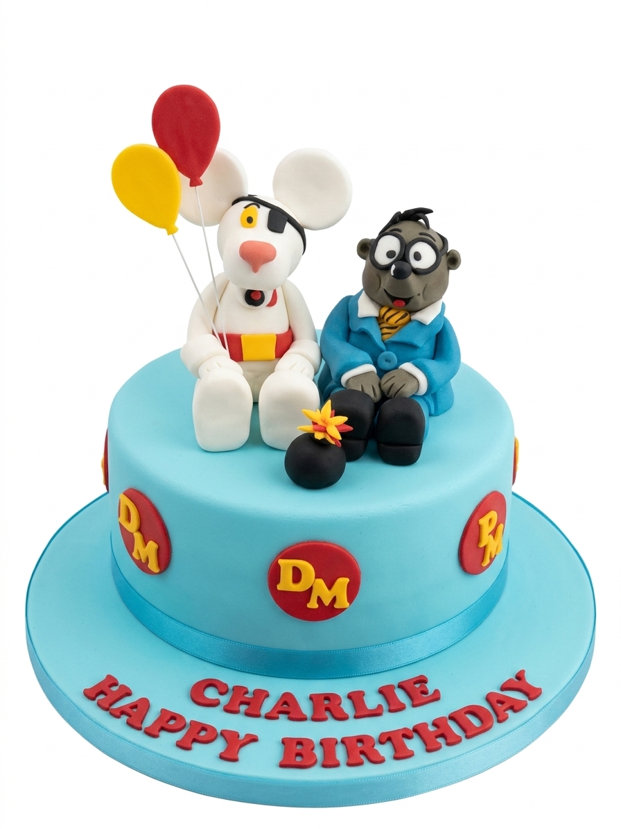 Danger Mouse Kids Birthday Cake