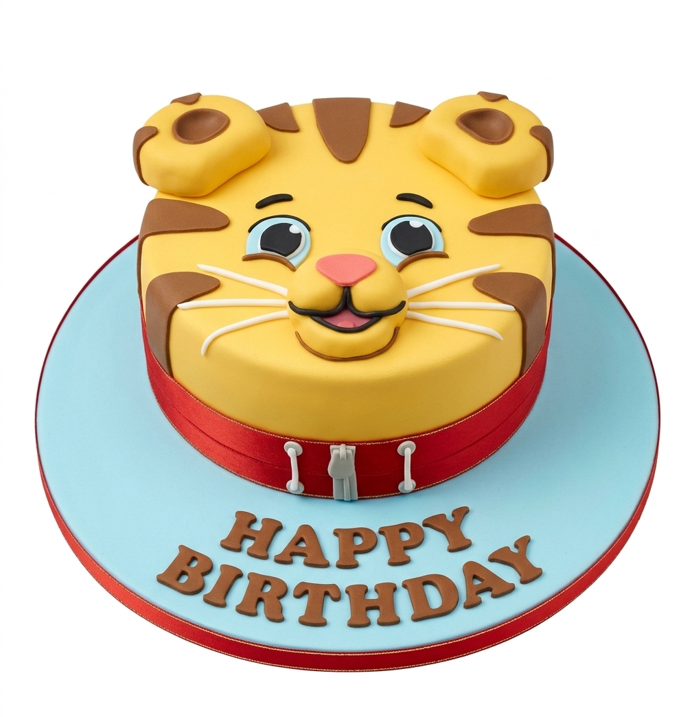 Daniel Tiger Kids Birthday Cake