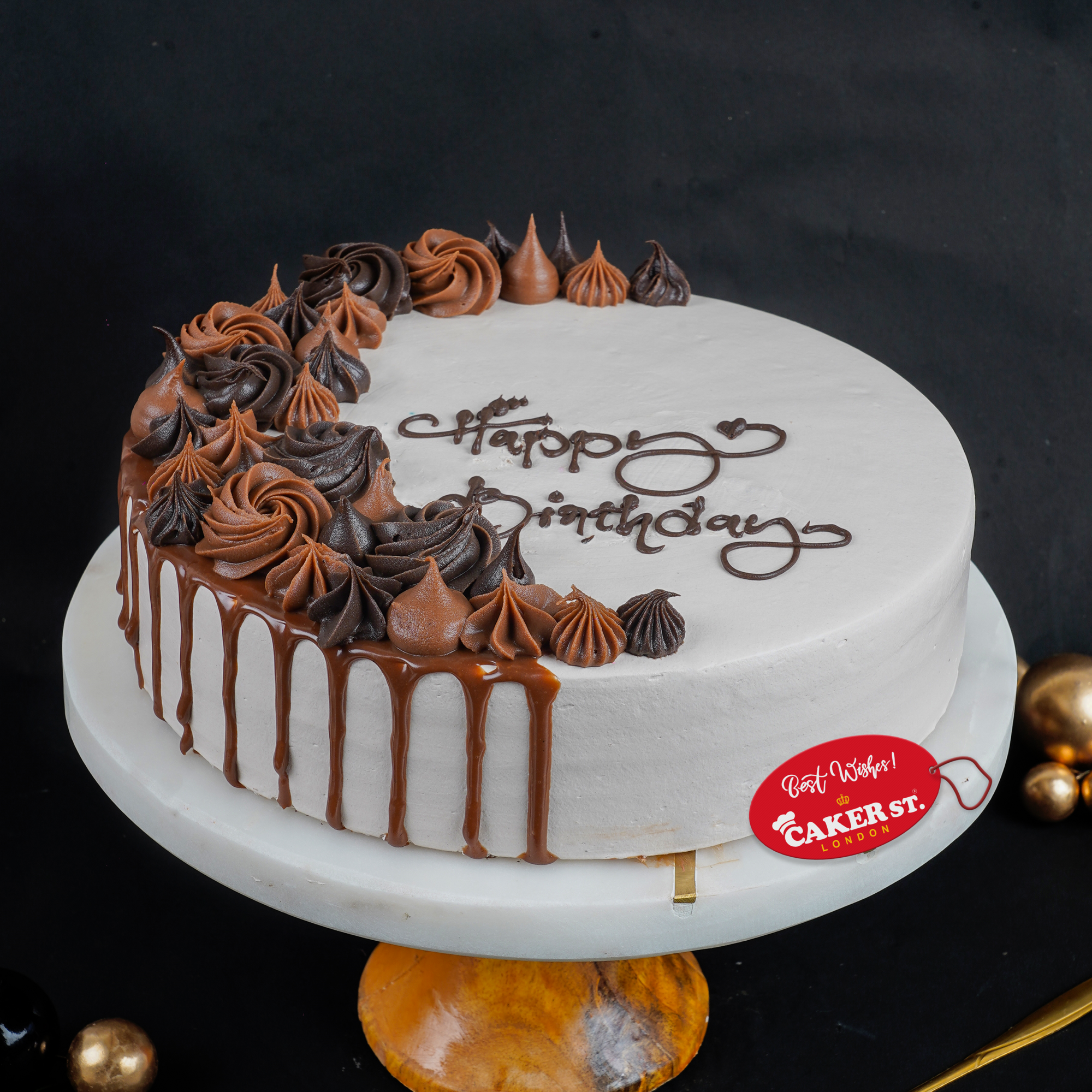 Dark Chocolate Coffee Cake
