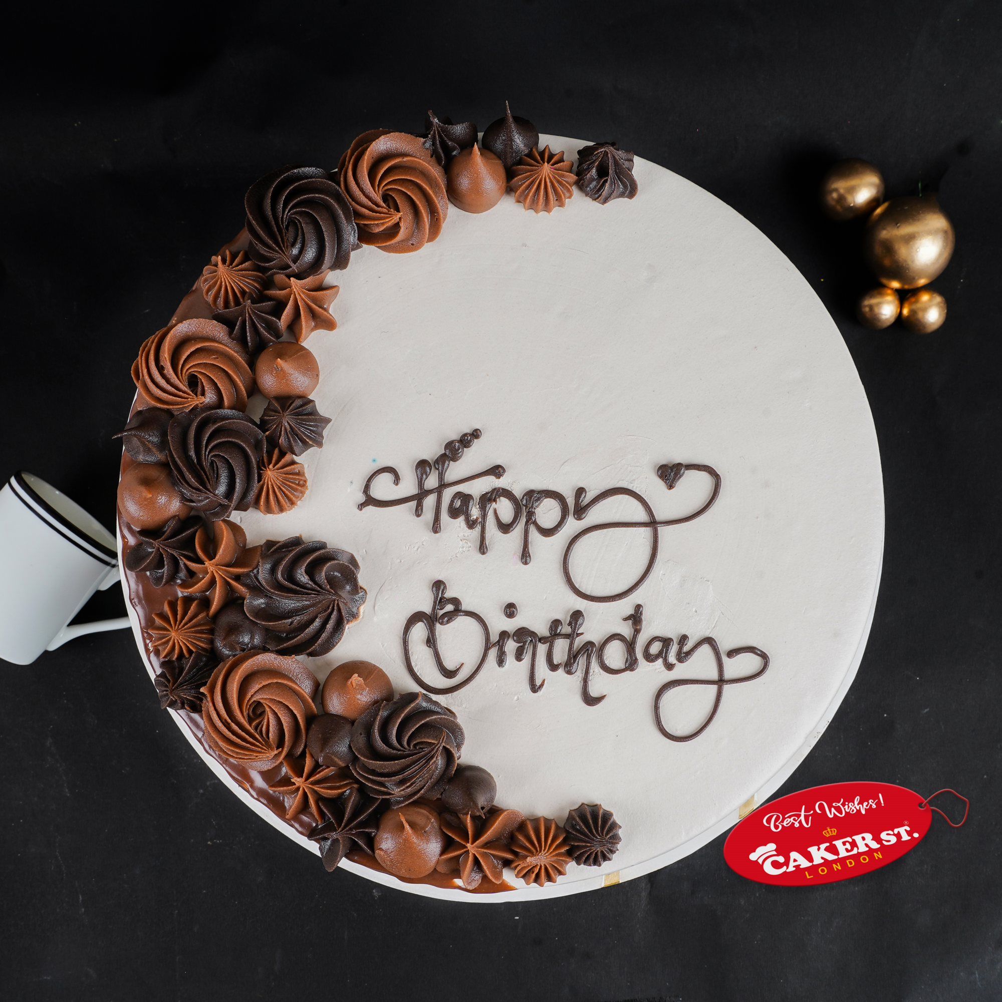 Dark Chocolate Coffee Cake