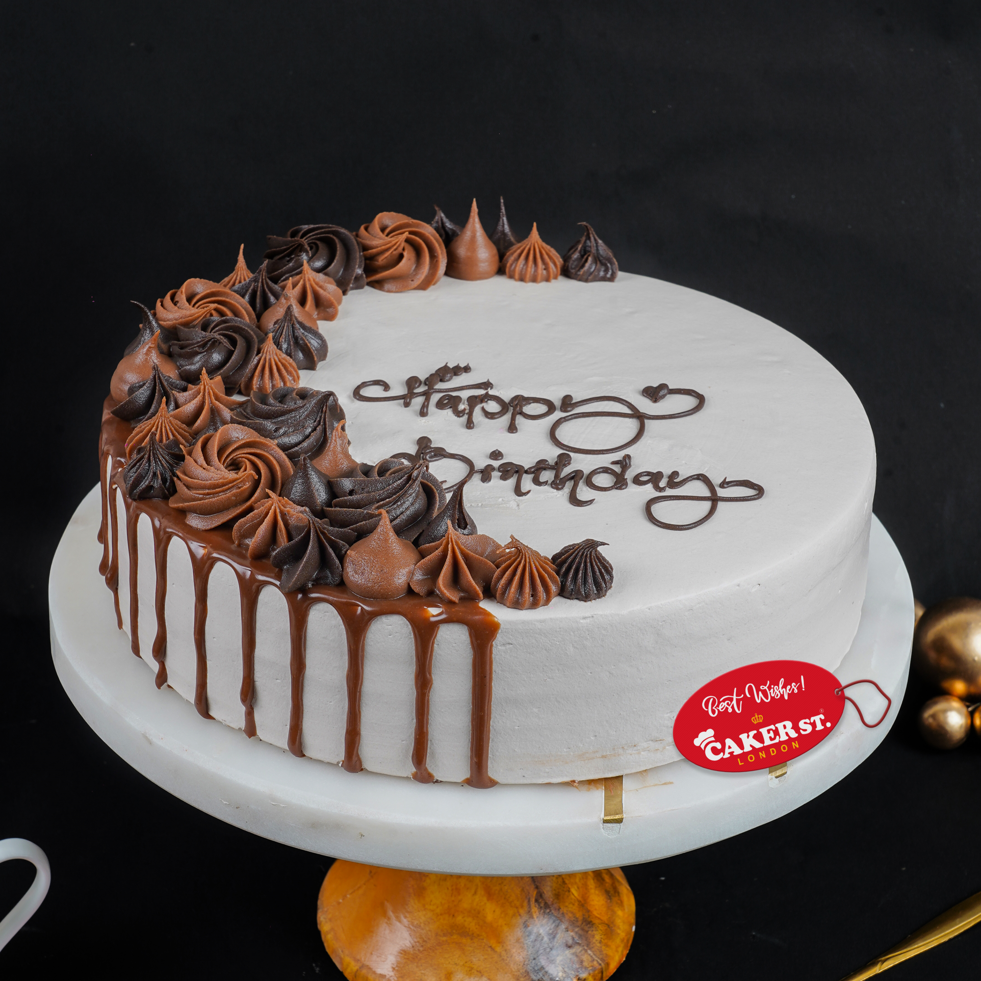 Dark Chocolate Coffee Cake