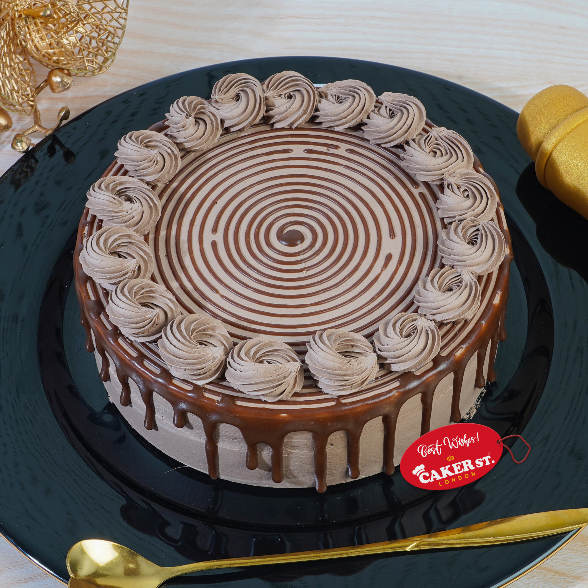 Dark Temptation Chocolate Cake 