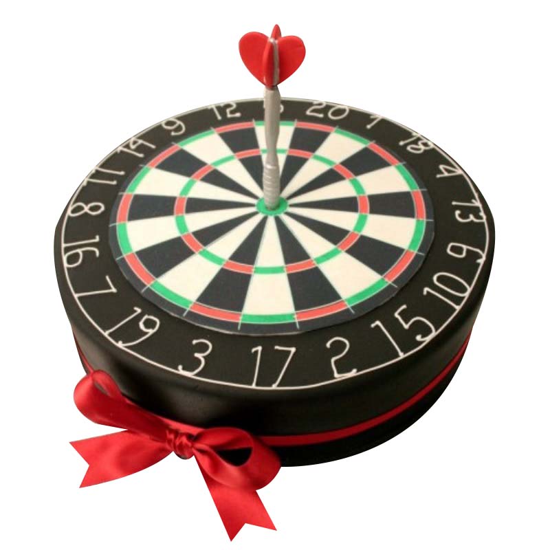 Darts Birthday Cake