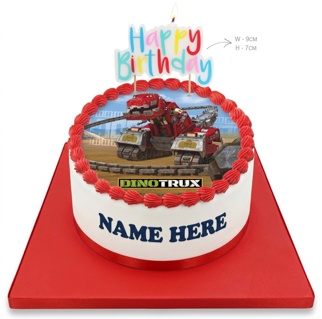 Dinotrux Birthday Cake for Kids