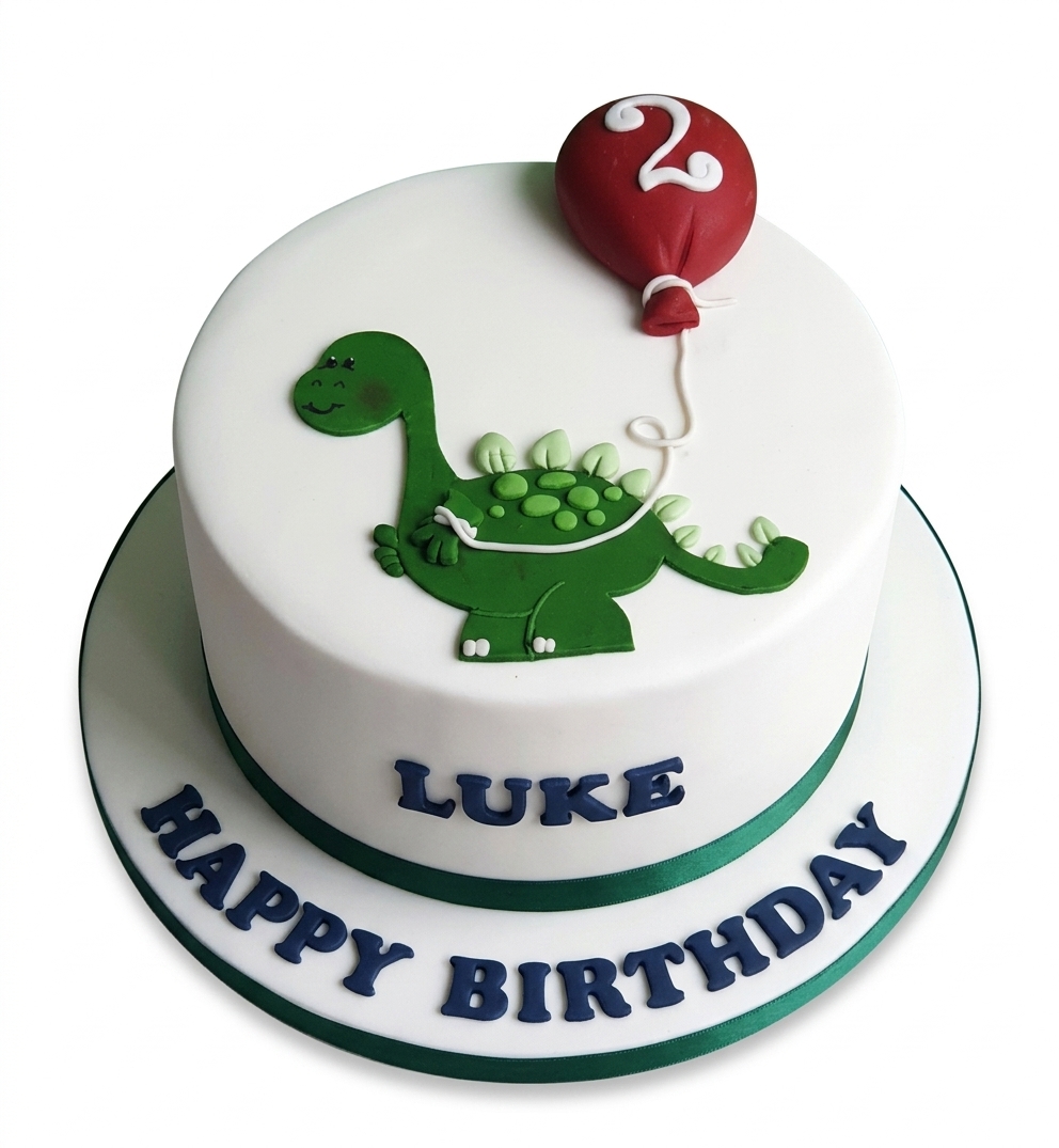 Dinosaur Adventure Kids Birthday Cake