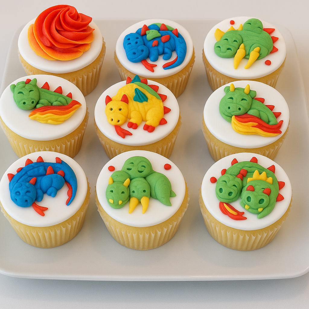 Dinosaur Cupcakes