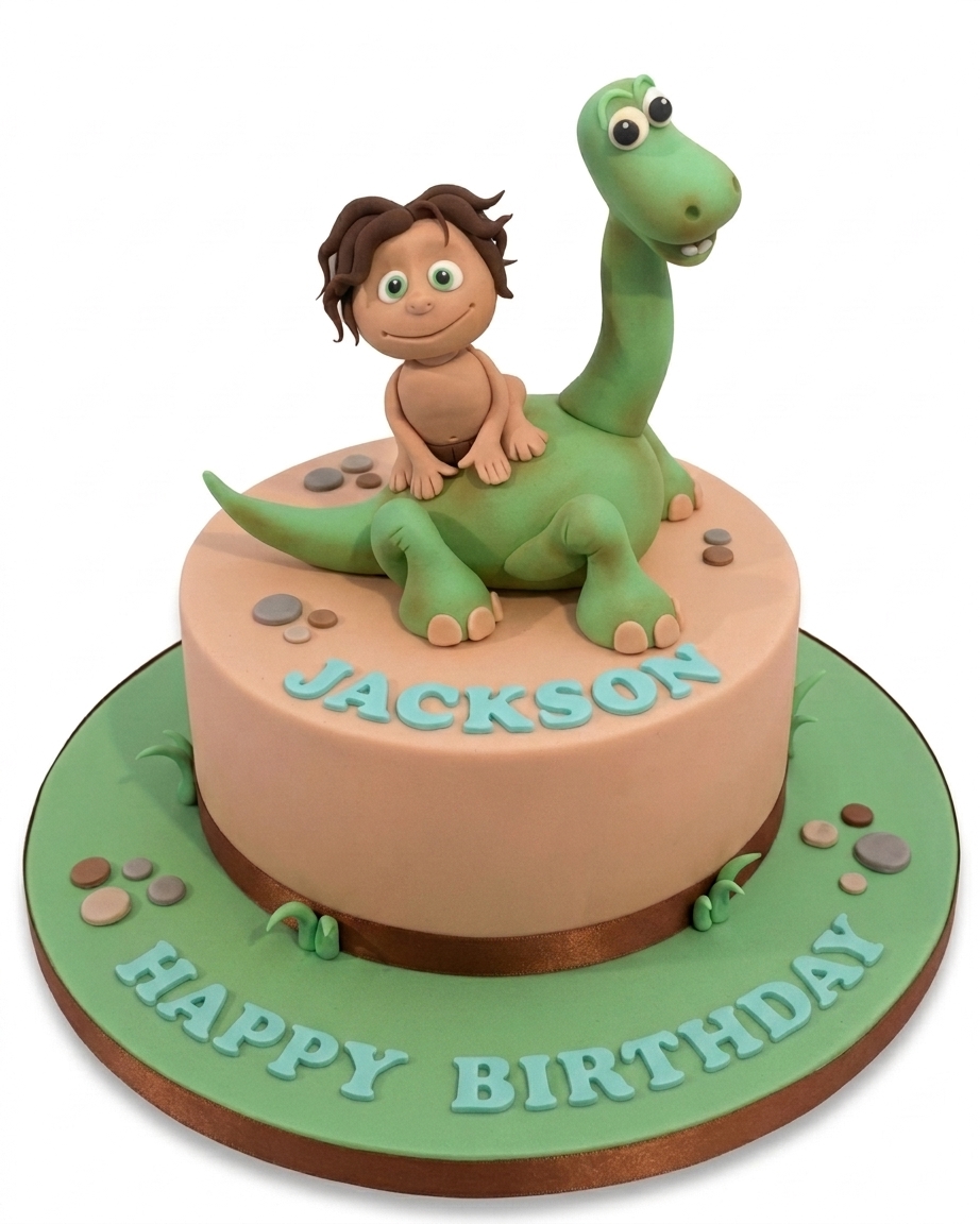 The Good Dinosaur Birthday Cake