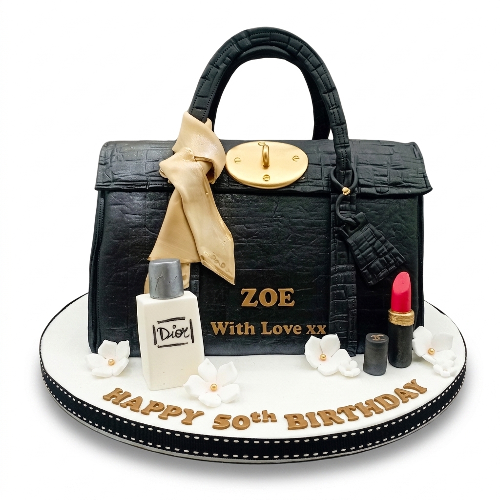 Designer Handbag Birthday Cake for Her