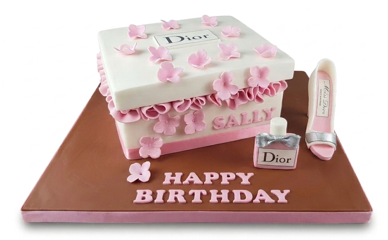 Dior Inspired Birthday Cake for Her