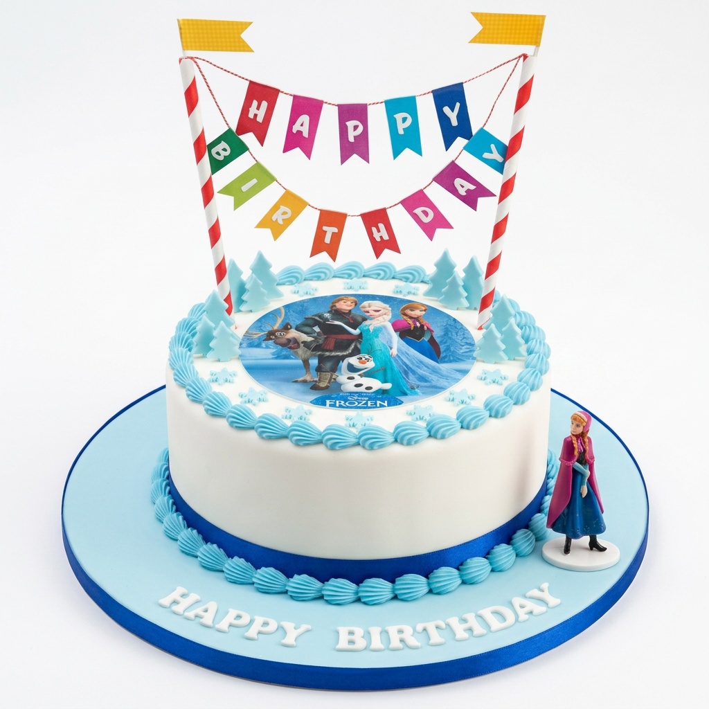 Disney Frozen Birthday Cake
