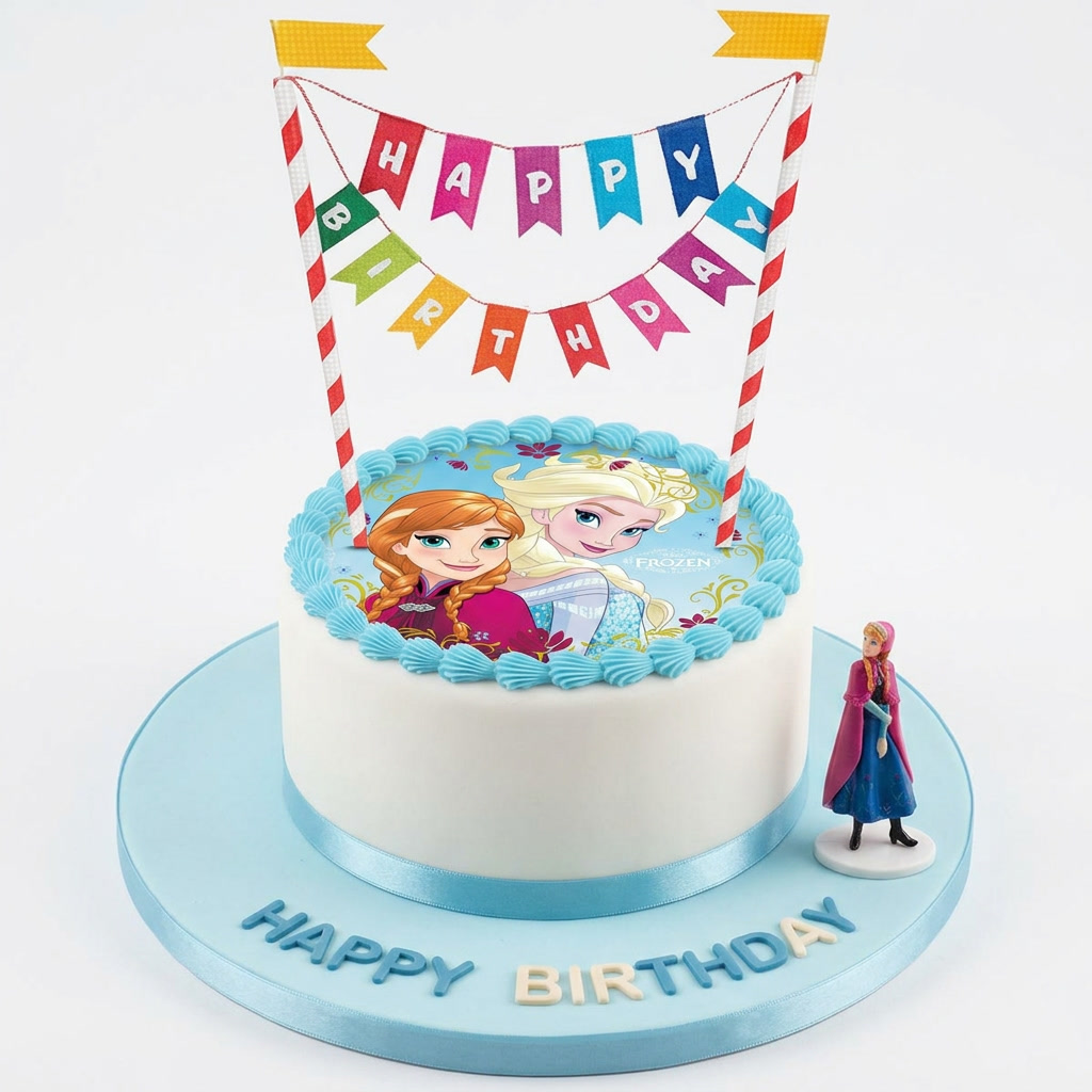 Disney Frozen Birthday Cake