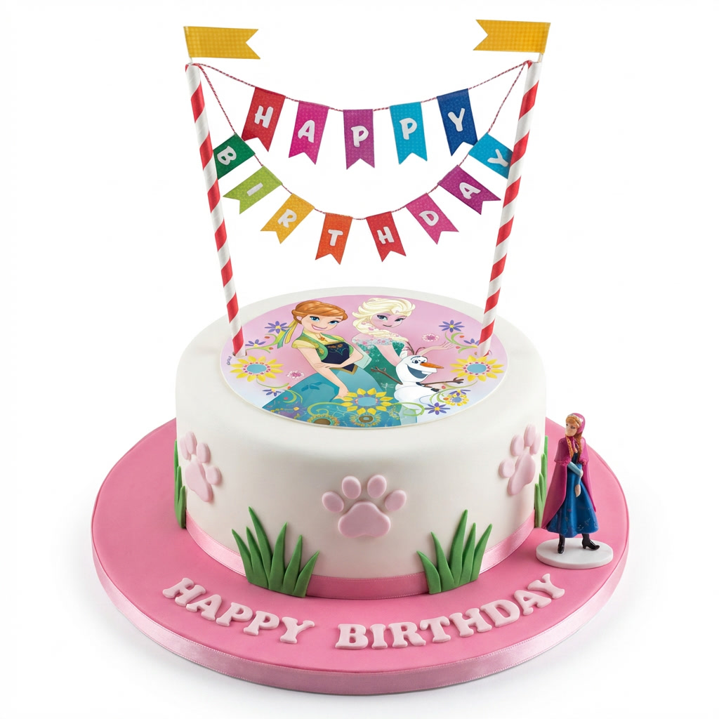Disney Frozen Birthday Cake