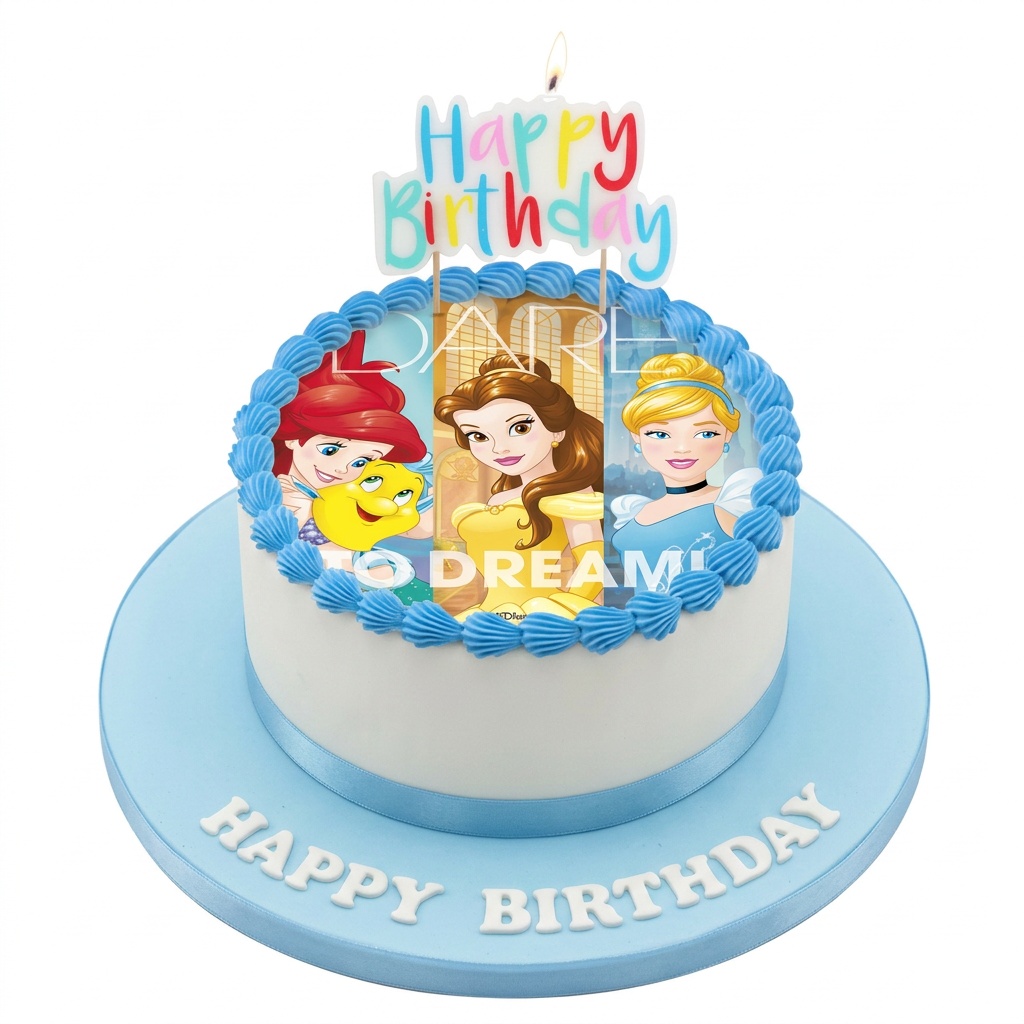 Disney Princess Birthday Cake for Girls