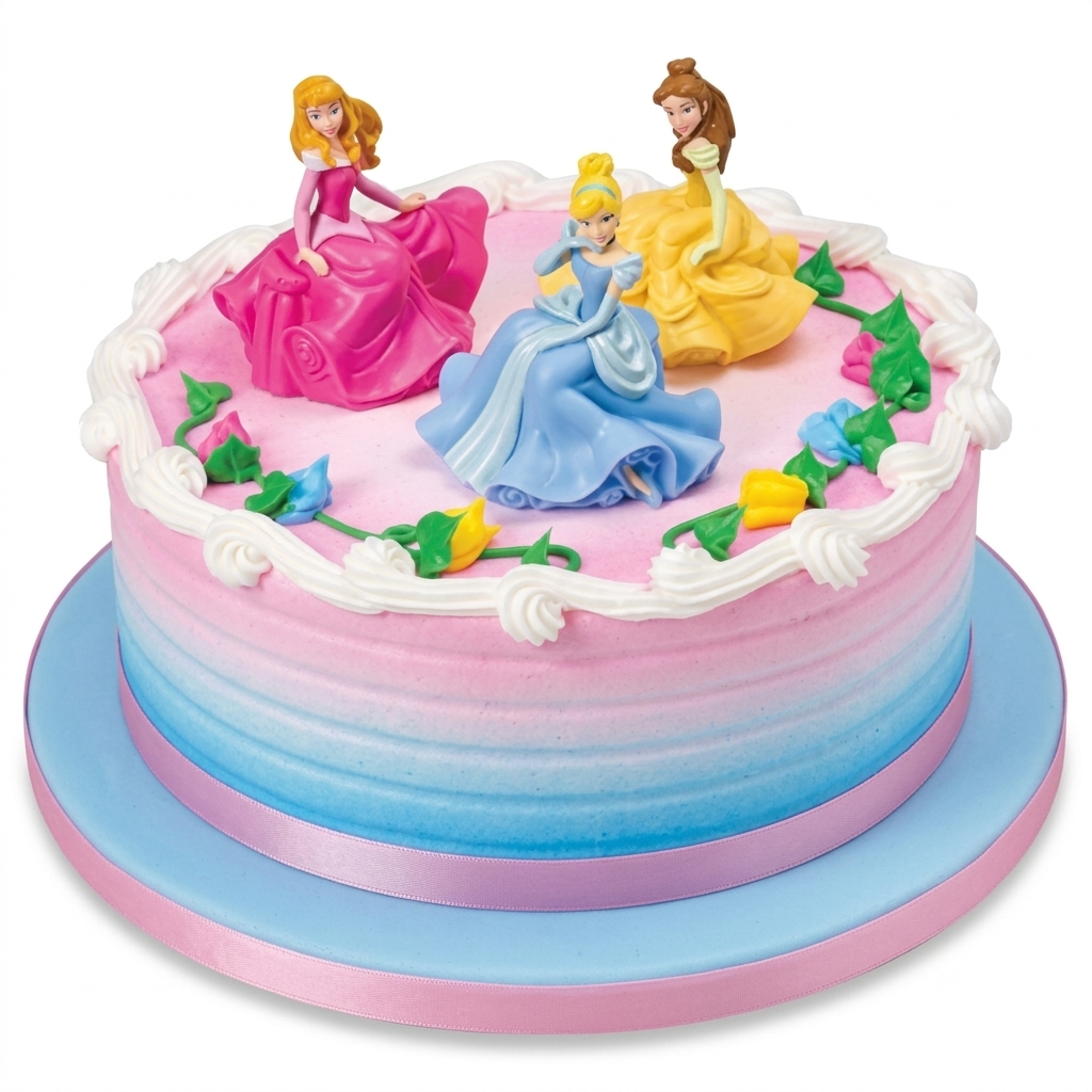 Disney Princess Birthday Cake for Girls